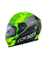AXXIS FULL FACE KAPALI MOTOSİKLET KASKI AXXIS EAGLE ( S M L ) - Görsel 5