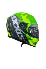 AXXIS FULL FACE KAPALI MOTOSİKLET KASKI AXXIS EAGLE ( S M L ) - Görsel 7