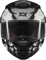 AXXIS FENIX ANGRY FACE B2 BLACK GREY MATT - Görsel 3