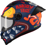 Axxis Fenix Angry Face Mat Kırmızı - Görsel 2