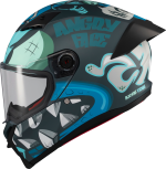 Axxis Fenix Angry Face Mat Mavi - Görsel 6