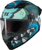Axxis Fenix Angry Face Mat Mavi
