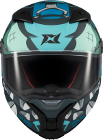 Axxis Fenix Angry Face Mat Mavi - Görsel 5