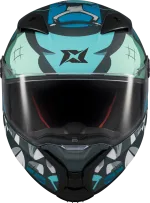Axxis Fenix Angry Face Mat Mavi - Görsel 5