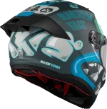 Axxis Fenix Angry Face Mat Mavi - Görsel 2