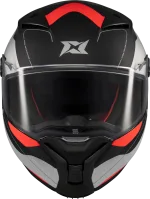 Axxis Fenix Ork Mat Siyah Kırmızı Motor Kaskı - Görsel 3