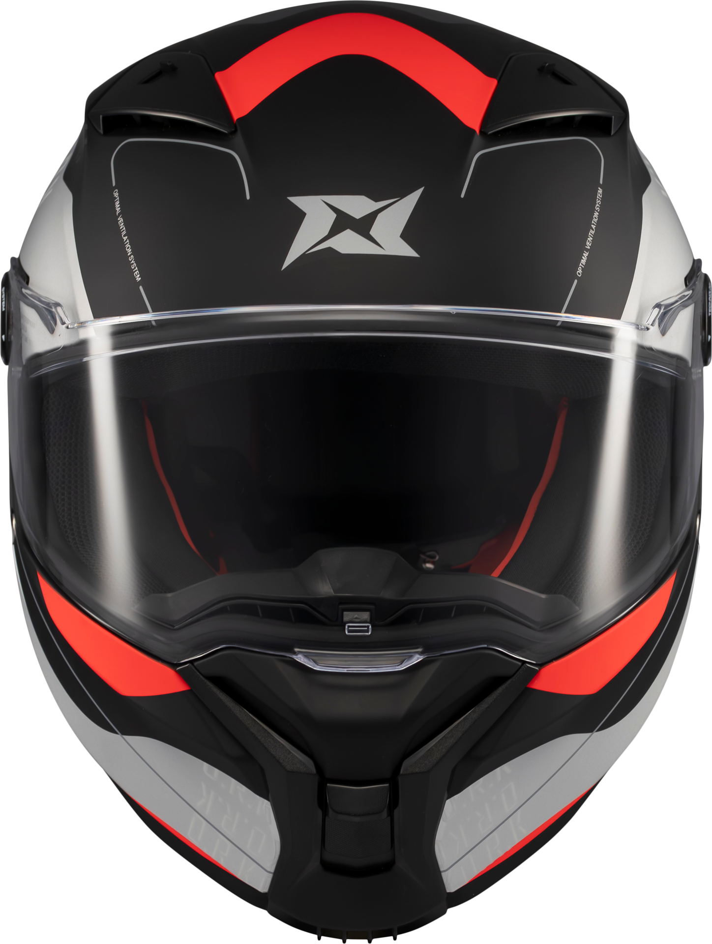 Axxis Fenix Ork Mat Siyah Kırmızı Motor Kaskı - Hedef Motor