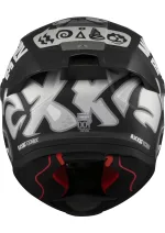 AXXIS FENIX ANGRY FACE B2 BLACK GREY MATT - Görsel 5