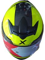 Axor Rage Ecco Kapalı Kask Neon Sarı - Görsel 4