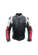 Forte Gt 2003001 Titan Hörgüçlü Ceket Mont (Beyaz-Kırmızı-Siyah)