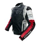 Forte Gt 2003001 Titan Hörgüçlü Ceket Mont (Beyaz-Kırmızı-Siyah) - Görsel 11