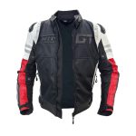 Forte Gt 2003001 Titan Hörgüçlü Ceket Mont (Beyaz-Kırmızı-Siyah) - Görsel 5