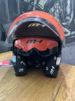 MH Sports Yarım Kask Güneş Vizörlü - Görsel 5