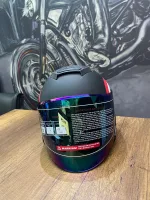 Jk Gökkuşağı Vizör Yarım Kask