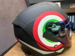Jk Gökkuşağı Vizör Yarım Kask - Görsel 7