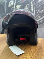 Jk Gökkuşağı Vizör Yarım Kask - Görsel 4