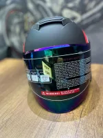 Jk Gökkuşağı Vizör Yarım Kask - Görsel 3