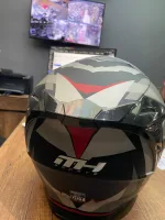 MH Sports Güneş Vizörlü Yarım Kask - Görsel 4