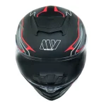 GP MY HELMET MKS002-BGR Güneş Vizörlü Şeffaf Çene Açılır Motosiklet Kaskı - Görsel 3