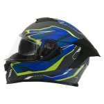 GP MY HELMET MKS001-EGBY Yarış Spoiler Güneş Vizörlü Şeffaf Full Face Motosiklet Kaskı - Görsel 5