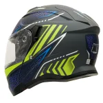 GP MY HELMET MKS002-RGBY Güneş Vizörlü Şeffaf Çene Açılır Motosiklet Kaskı - Görsel 5