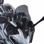 CF Moto 250 SR ( 2020 - 2025 ) Uyumlu Ön Cam Siyah 42 cm - Görsel 3