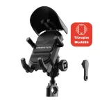 KNMASTER TT830 Titreşim Önleyicili Motosiklet Telefon Tutucu (Kamera Bağlantılı) - Görsel 5