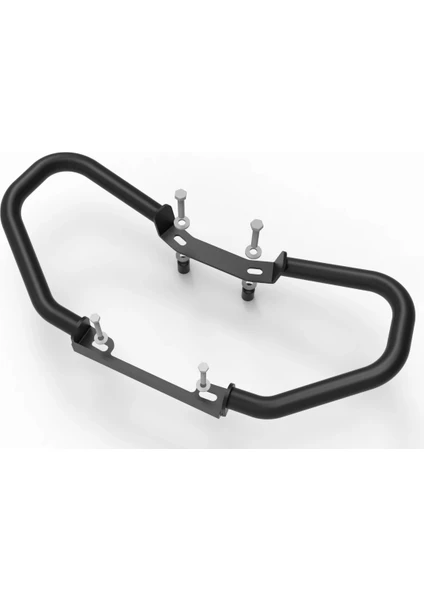 CF MOTO 250 NK GP Kompozit CF Moto 250 NK 2018-2024 Uyumlu Motor Koruma Demiri Siyah - Görsel 1